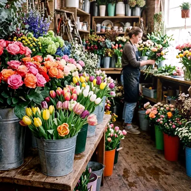 Krusch Marder — Blumenarrangements für ein Firmenevent